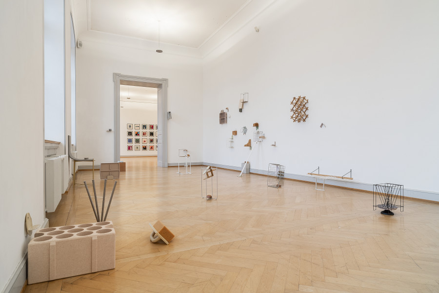 Heimspiel 2021, Installationsansicht, Kunstmuseum St.Gallen, Foto: Anna-Tina Eberhard