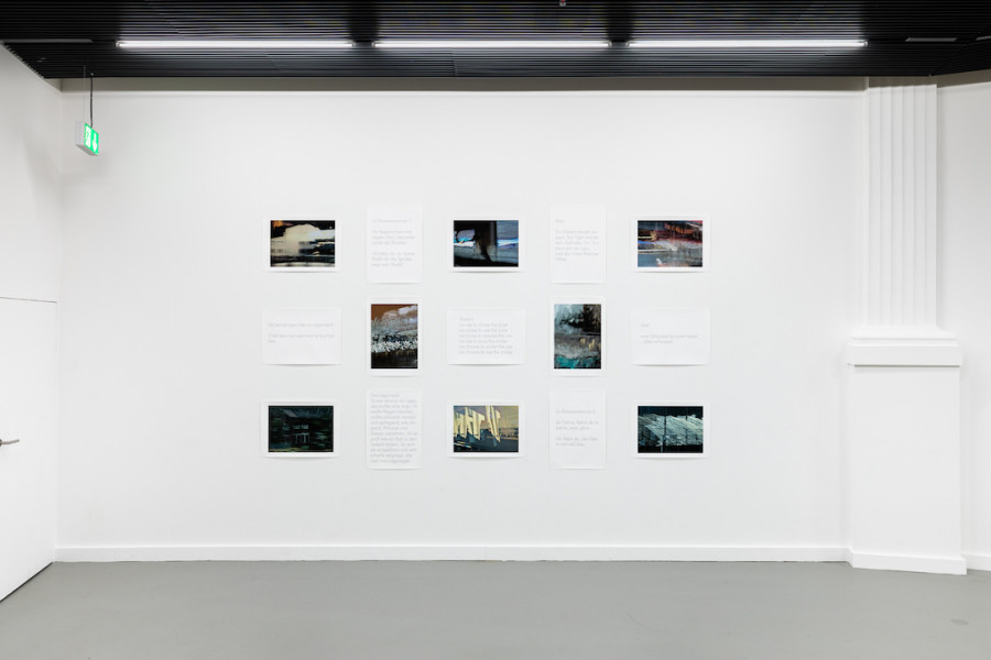 Irène Hänni, DURCH DIE LINSE, Kunsthalle Luzern, 2023. Photo credit: Kilian Bannwart