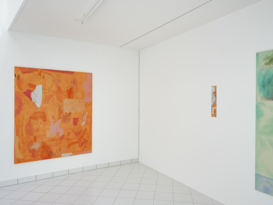 Zoé de Soumagnat, Rayon I, 10x30cm, Engraved and painted mirror, 2022