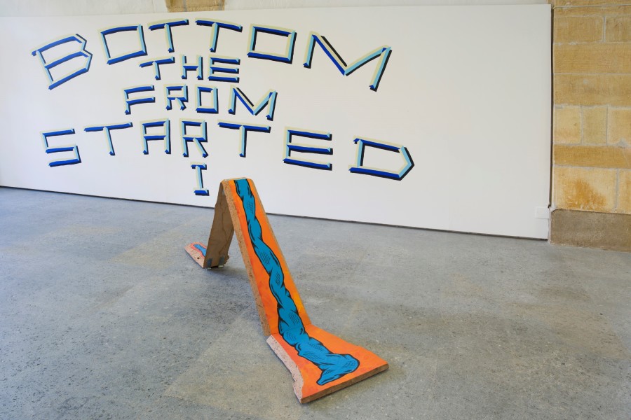 Exhibition view, Genêt Mayor, VISAGE DE MAISON, CACY Yverdon-les-Bains, 2022. Photo credit: © Claude Cortinovis