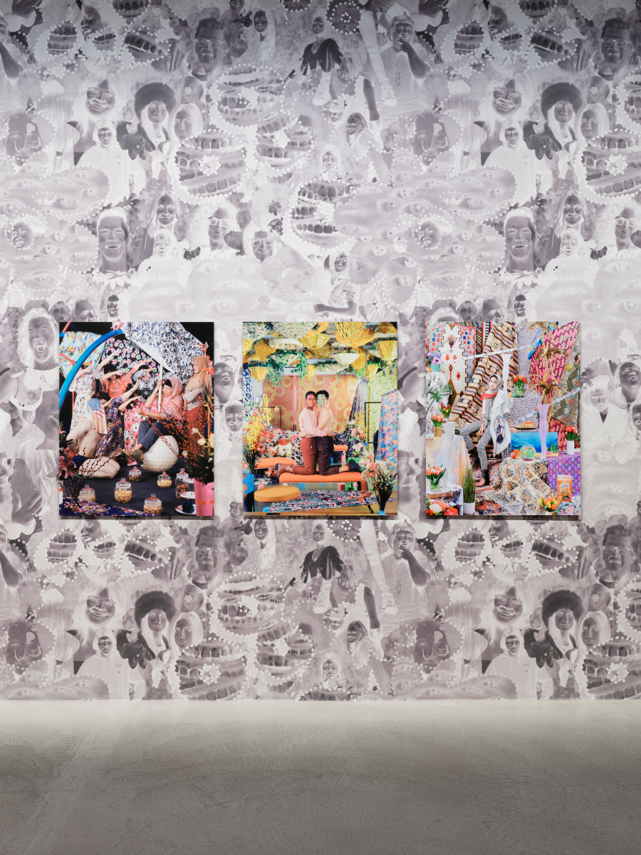 Leonard Suryajaya, from the series False Idol, 2016–2020. Installation view Chosen Family – Less Alone Together, Fotomuseum Winterthur © Fotomuseum Winterthur / Conradin Frei