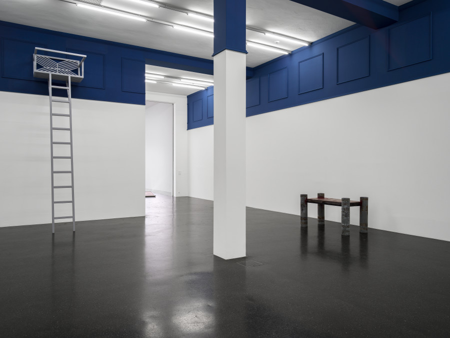 Installation view, Dozie Kanu, Galerie Francesca Pia, Zurich, 2022. Photo: Cedric Mussano