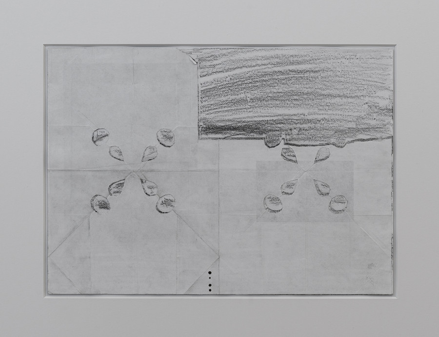 And the branching arrow of time, Pencil on Paper, Framed, 40 × 50 cm, 2022 / Photo: Cedric Mussano / Courtesy: the artist and Kirchgasse Gallery