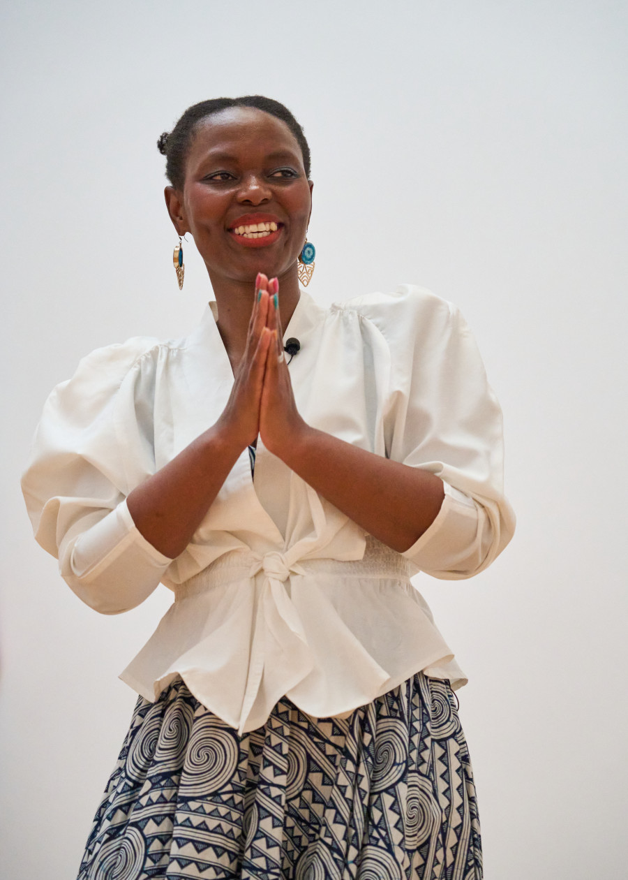 Performance, Ayiyiyo by NoBuntu Mhlambi, as part of 7 Winds, Kunsthalle Bern, Photos: Nicolas Duc