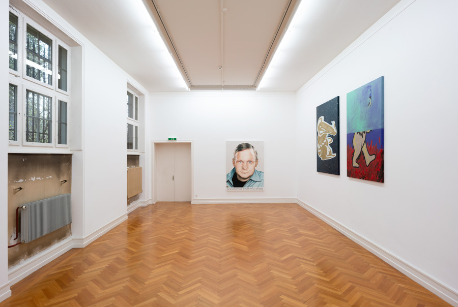 Exhibition view, Lose Enden, Kunsthalle Bern, 2021 Photo: Stefan Burger