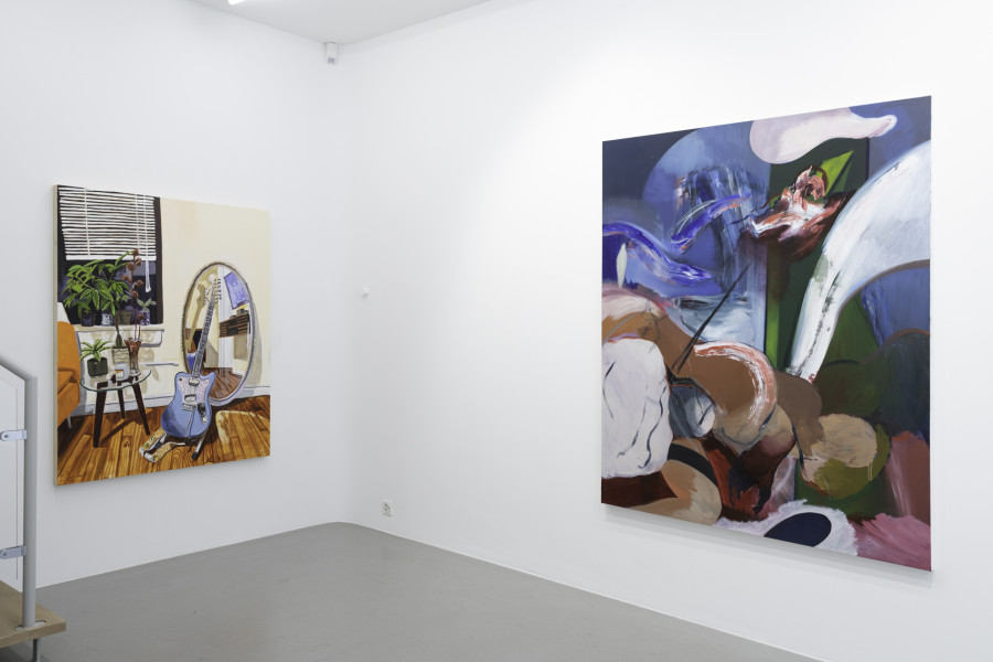 Installation view, Everything I do has an underlying political question - Kenrick McFarlane, Gerald Lovell, Simon Martin, Galerie Peter Kilchmann (Rämistrasse), Zurich, April 8 - May 28, 2022. Courtesy of the artist and Galerie Peter Kilchmann, Zurich. Copyright: Sebastian Schaub