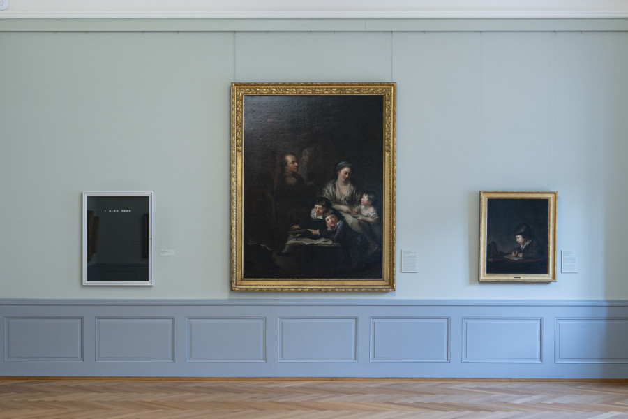 Bethan Huws, Word Vitrines, Installation Views, Kunst Museum Winterthur 2021, ©2021, Bethan Huws / ProLitteris, Zurich Photos: Reto Kaufmann