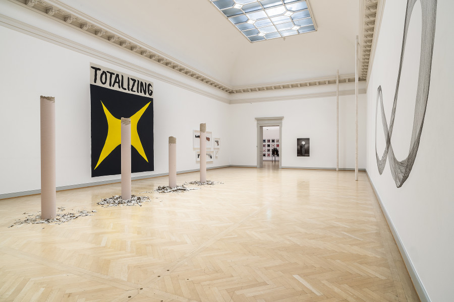 Heimspiel 2021, Installationsansicht, Kunstmuseum St.Gallen, Foto: Anna-Tina Eberhard