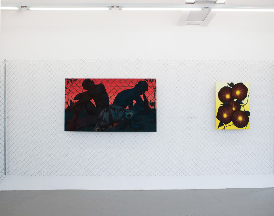 Exhibition view, David Weishaar, The Rose is without ‘Why’, KALI Gallery, 2022. Photo credit @vogeleye and @KALI Gallery Lucerne