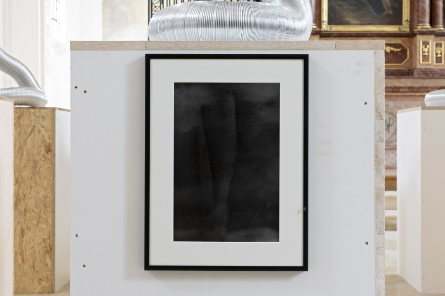 Installation view, Emanuel Rossetti: Beatitude, Abbatiale Bellelay, 2022, Photo: Gina Folly