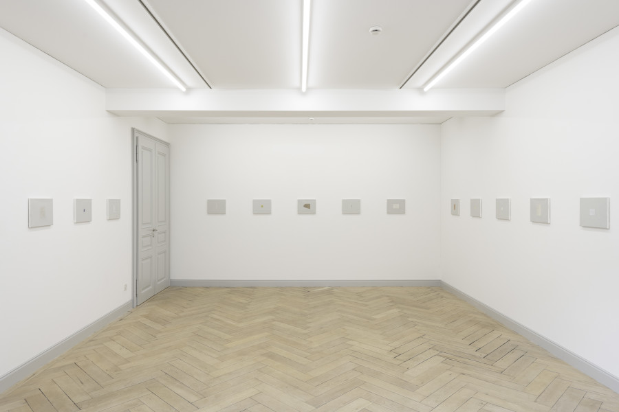 Exhibition view Christoph Hänsli “Four Positions in Painting“, Galerie Peter Kilchmann, 2022