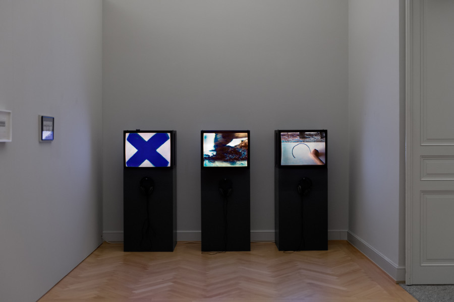 Geta Brătescu, Installationsansicht Kunstmuseum St.Gallen, Photo: Sebastian Stadler