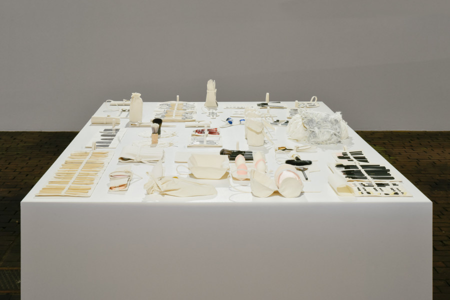 Exhibition view of Chrysalis: The Butterfly Dream at Centre d’Art Contemporain Genève (January 25‒June 4, 2023). © Centre d’Art Contemporain Genève. Photo: Mathilda Olmi