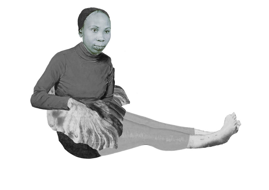 Frida Orupabo, Seated With Two Hands, 2021 © Frida Orupabo and Galerie Nordenhake Berlin | Stockholm | Mexico City