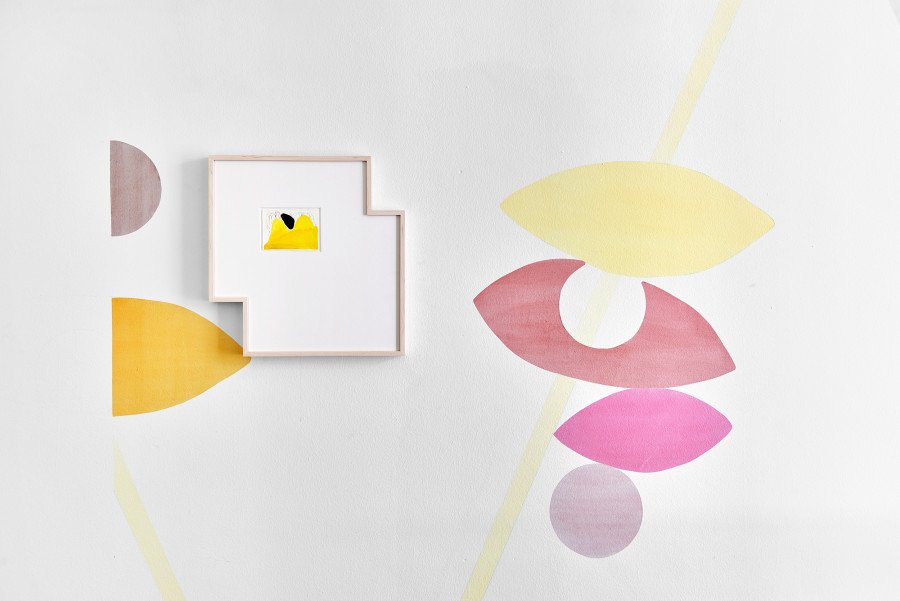 Exhibition view, Charlotte Herzig, It has no name, so I style it “The Way”, Wilde 2020. Courtesy the artist and Wilde. Photo: Philipp Hänger.