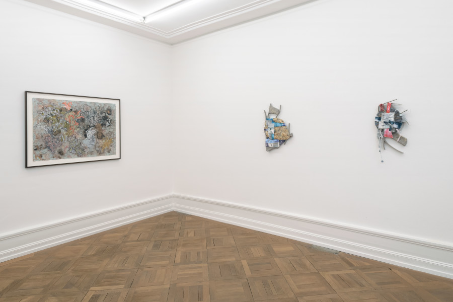 Installation view, WIRE, LINE & STRING, Mai 36 Galerie, 2022.