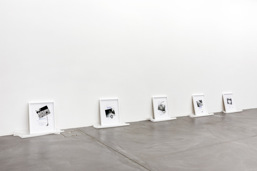 Installation view ‘Tender Point Ruin – Sophia Al-Maria, Luma Westbau, Zurich, 2022. Photos: Nelly Rodriguez