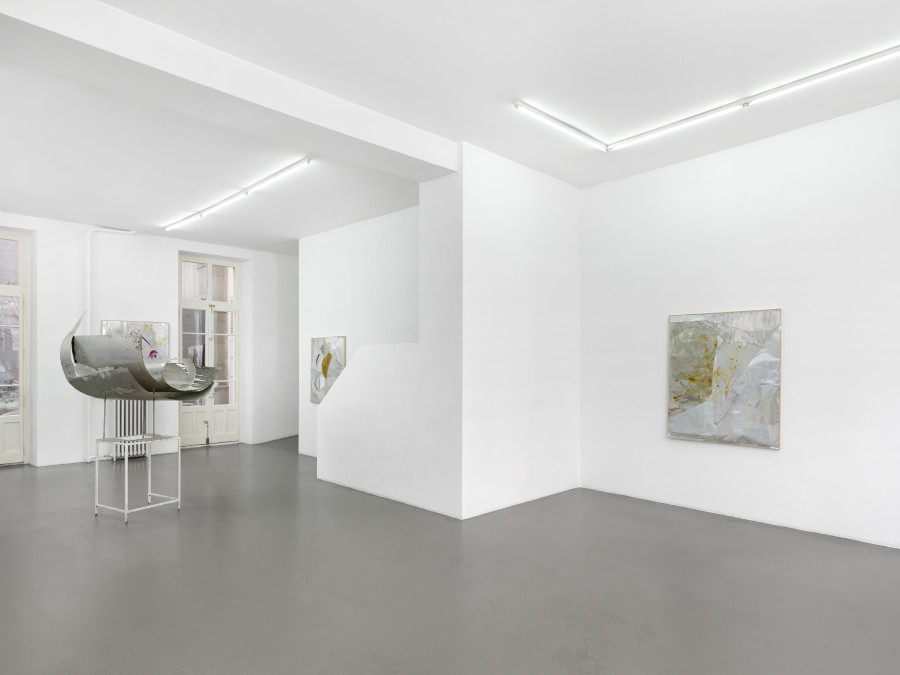 Exhibition view, Rudolf Polanszky, Reconstructions & Translinear Transformations, Galerie Mezzanin, 2022. Photo credit: Annik Wetter