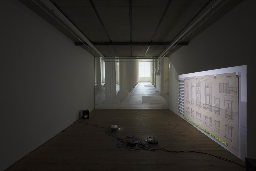 Exhibition view, Lea Schaffner –  Aus dem Kopf /From the Head (By Heart), sic! Elephanthouse, 2022. Photo credit: Andri Stadler