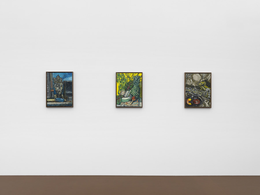 Alex Becerra Pleasure Paintings Installation views Karma International, Zurich 2022 Courtesy of the artist and Karma International, Zurich, Photos: Annik Wetter.