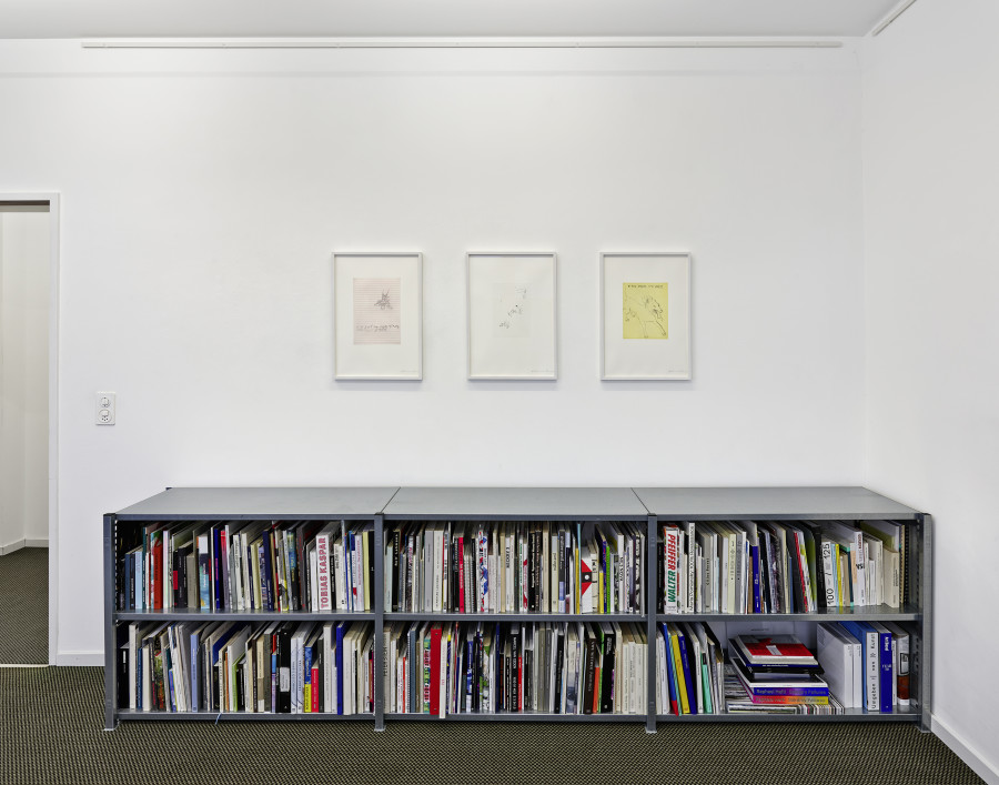 Exhibition view, Roman Selim Khereddine, No High Times, Always Flat, Edition VFO, 2022.