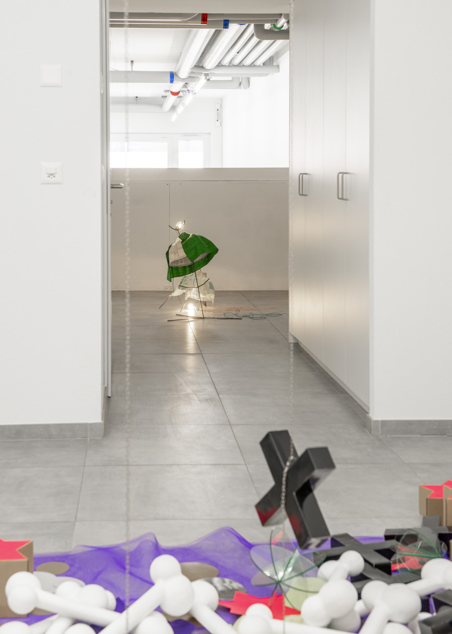 Exhibition view, Why Do We Say a House Burns Down, When The Fire Is Burning Up?, All Stars, Lausanne — Picture © Simon Rimaz