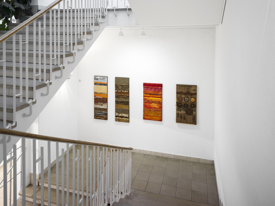 Kunstschaffen Glarus 2022 (A-L), exhibition view, Kunsthaus Glarus, 2022. Photo: Cedric Mussano