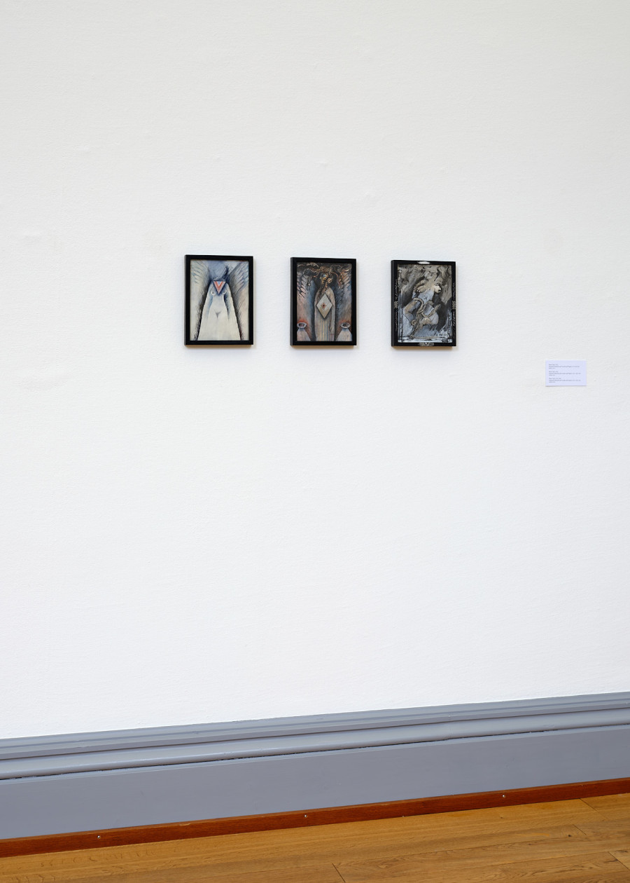 Installation view, Hommage an Otto Lehmann, Kunstmuseum Solothurn, 2022.