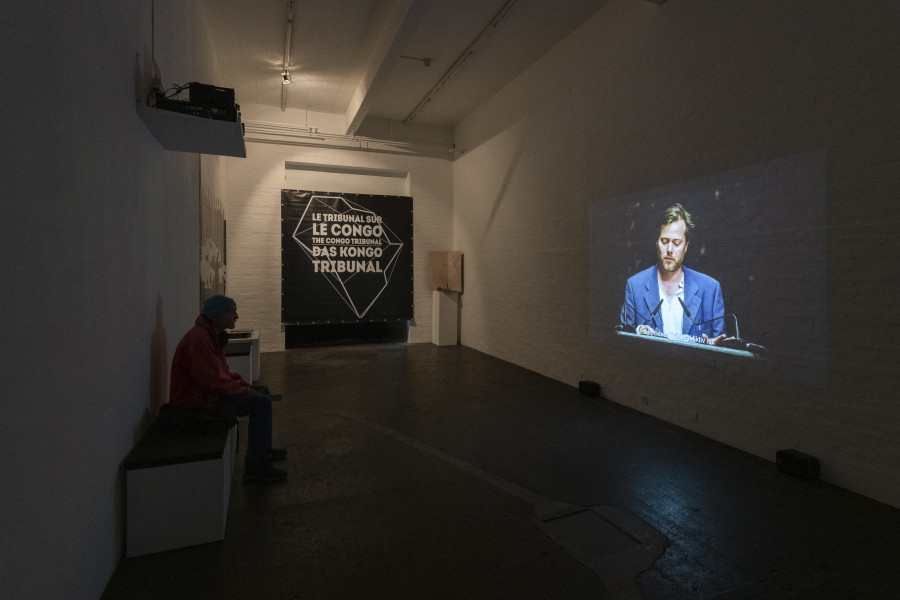 Milo Rau, Das Kongo Tribunal, 2017. Courtesy: Vinca Films. Photo: Kunst Halle Sankt Gallen, Sebastian Schaub.