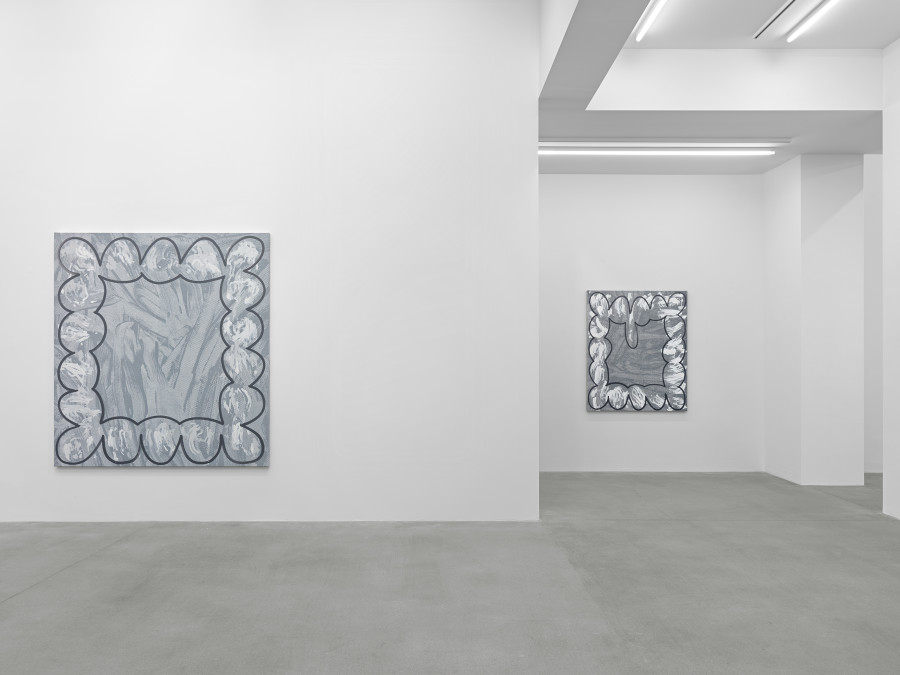 Installation view, Amy Feldman, Goodnight Light, Galerie Eva Presenhuber, Waldmannstrasse, Zurich, 2022 © Amy Feldman Courtesy the artist and Galerie Eva Presenhuber Photo: Stefan Altenburger Photography, Zürich
