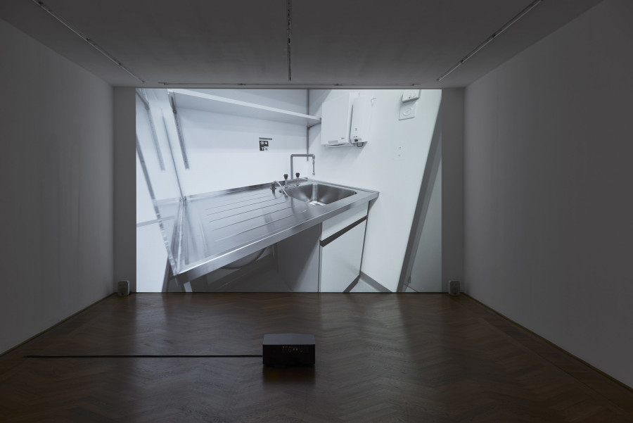 Daniel Turner, Three Sites, Kunsthalle Basel, 2022. Installation view: BASF / Novartis / Holdenweid. Photo: Philipp Hänger / Kunsthalle Basel. All works courtesy the artist and Gallery Allen, Paris