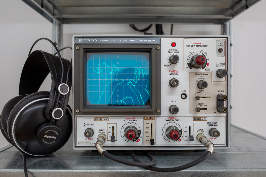 Ted Davis, XYscope, 2021, Ausstellungsansicht Kunsthaus Langenthal, Foto: Martina Flury Witschi, Courtesy of the Artist.