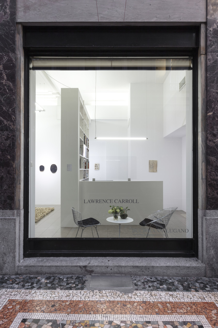 Installation view of Lawrence Carroll’s exhibition, Buchmann Galerie Lugano, 2022-2023, Buchmann Galerie Lugano and the estate of the artist, photo: Antonio Maniscalco