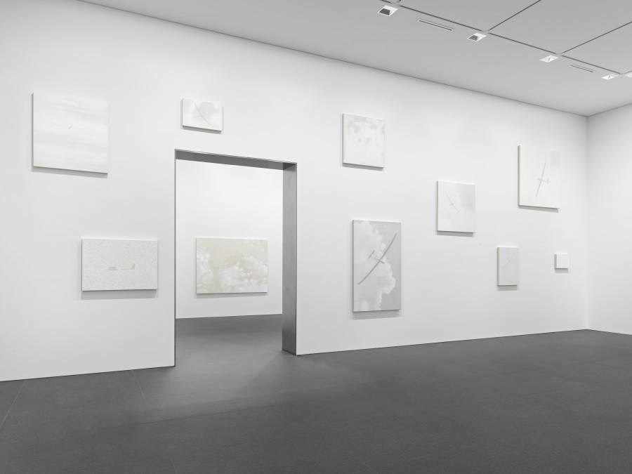 St. Moritz, Galerie Andrea Caratsch, Luca Pancrazzi – Volare Nuvolare, 18.7. – 3.9.2022, installation view.