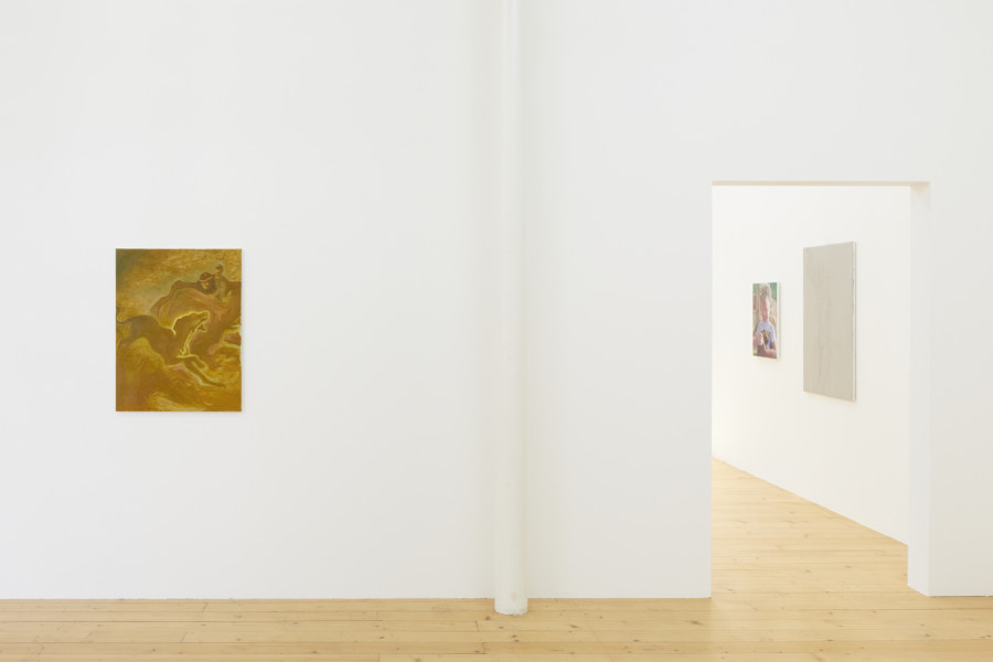 Hamishi Farah, Exhibition view, Dog Heaven 2 : How Sweet the Wound of Jesus Tastes, Fri Art, 2021. Photo Guillaume Python. Courtesy of Fri Art Kunsthalle