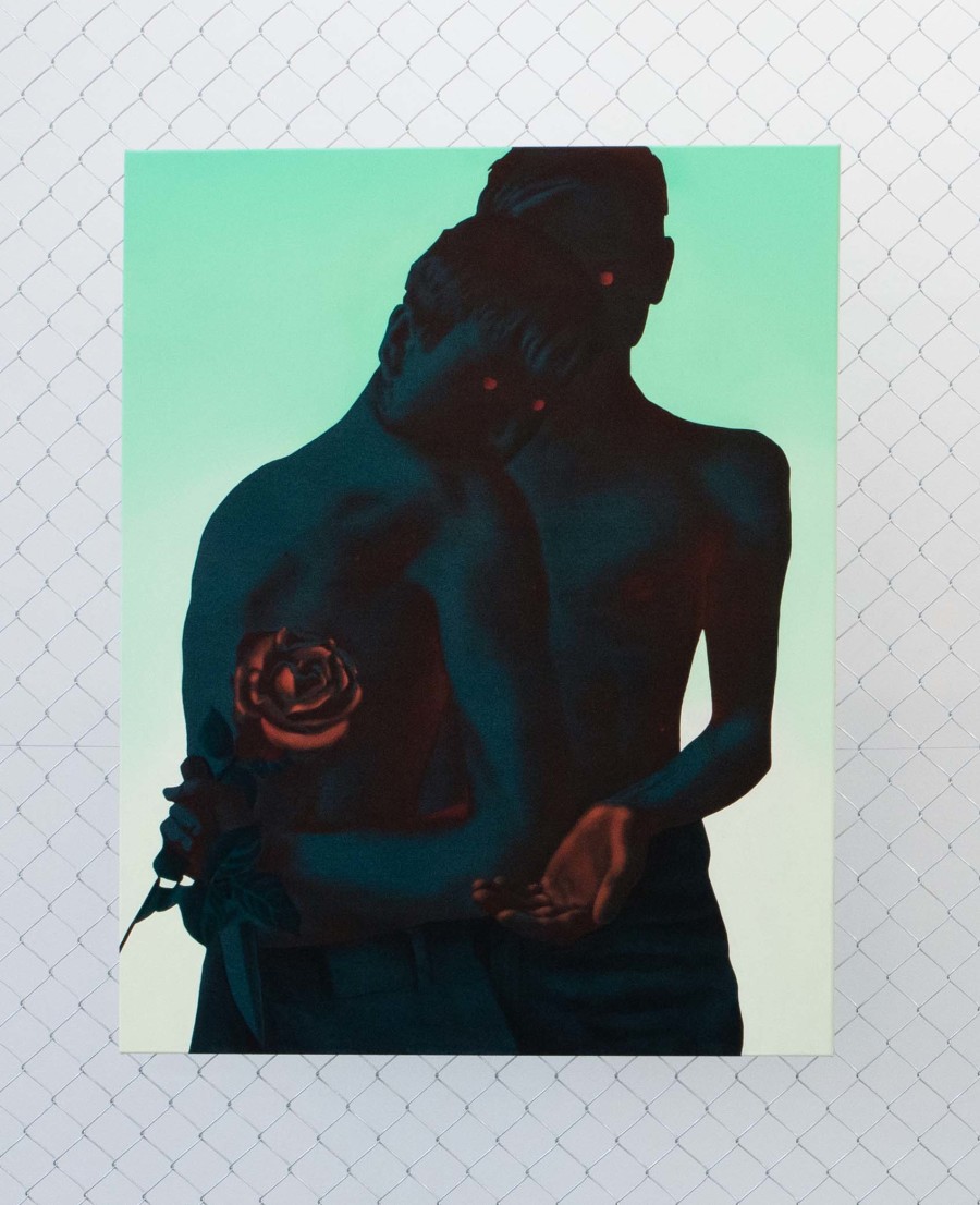 Exhibition view, David Weishaar, The Rose is without ‘Why’, KALI Gallery, 2022. Photo credit @vogeleye and @KALI Gallery Lucerne