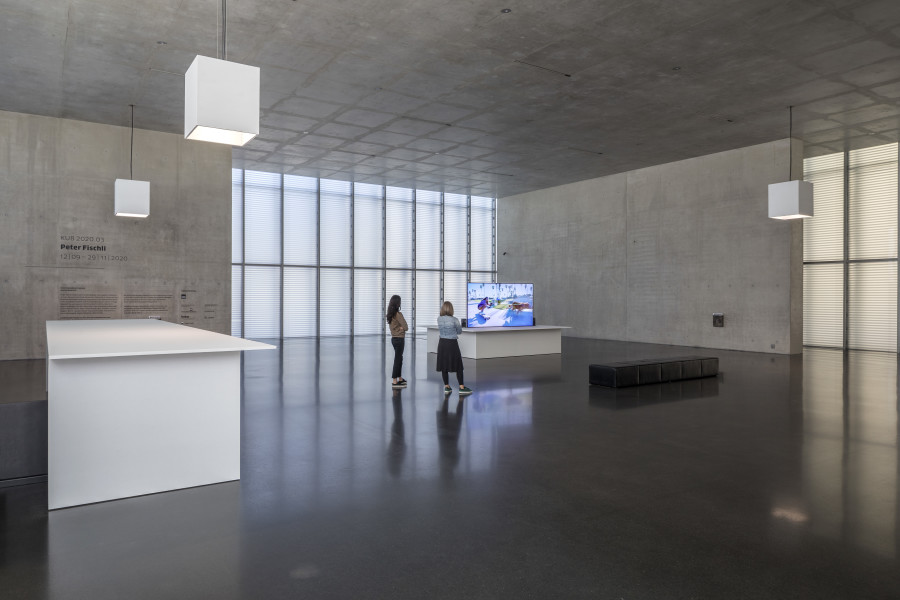 Peter Fischli Installation view, ground floor, Kunsthaus Bregenz, 2020 Photo: Markus Tretter Courtesy of the artist © Peter Fischli, Kunsthaus Bregenz