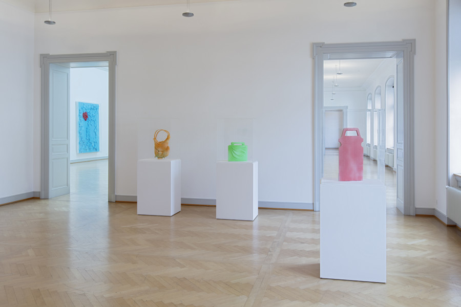 St. Andreas Slominski, Installation view, Kunstmuseum St.Gallen, Photo: Stefan Rohner, © Andreas Slominski