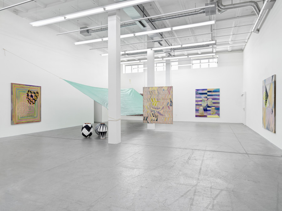 Athene Galiciadis, Orientation, exhibition view, Museum Haus Konstruktiv. Photo: Stefan Altenburger