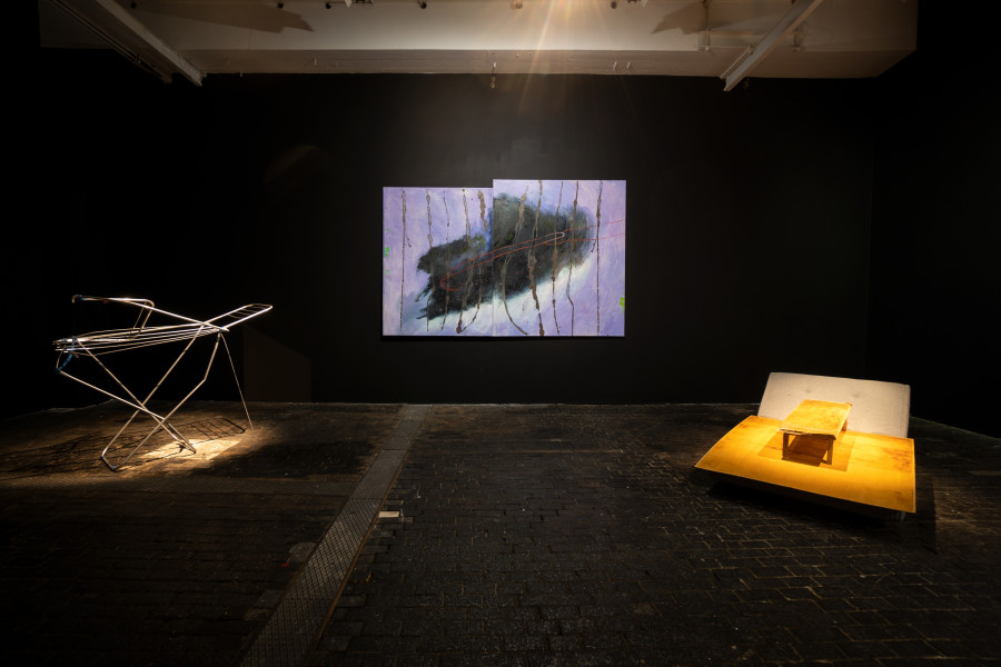 Exhibition view of The Puppet Show at Centre d’Art Contemporain Genève (March 5, 2022‒April 17, 2022). © Centre d’Art Contemporain Genève. Photo: Julien Girard