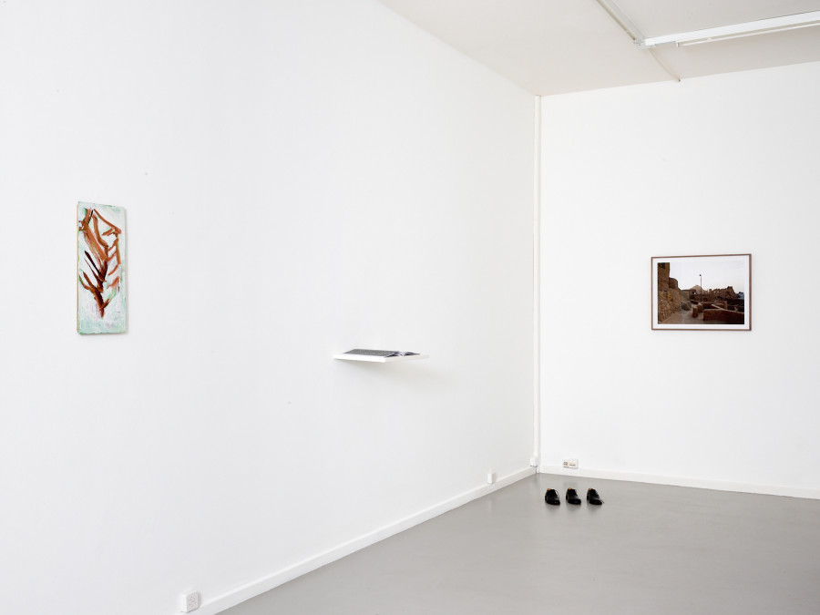 Vue de l’exposition L’esprit d’escalier, Before publications et éditions récentes, CEC, 2022. © Sandra Pointet