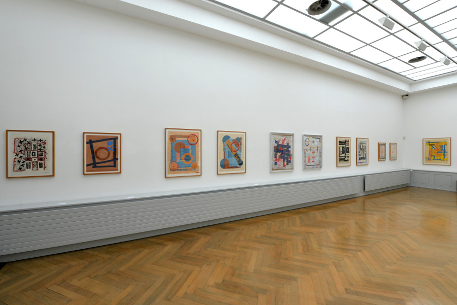 Exhibition view, Jeanne-Odette, Points de repère, MBA, 2020 - 2021