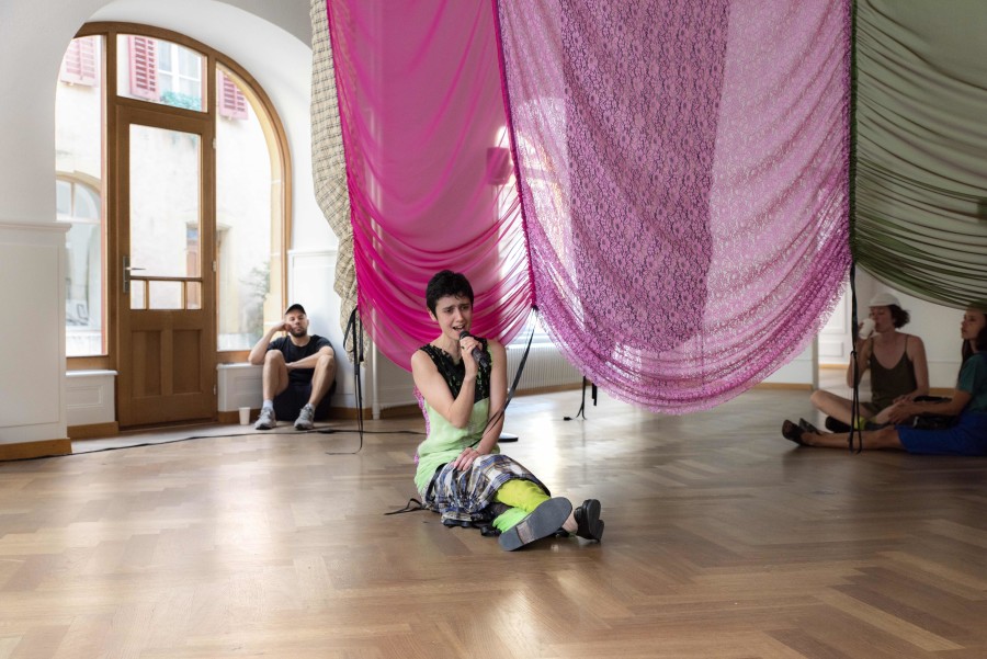 Nikima Jagudajev, Performance 25 June 2022, Krone Couronne. Credit photos: © James Bantone