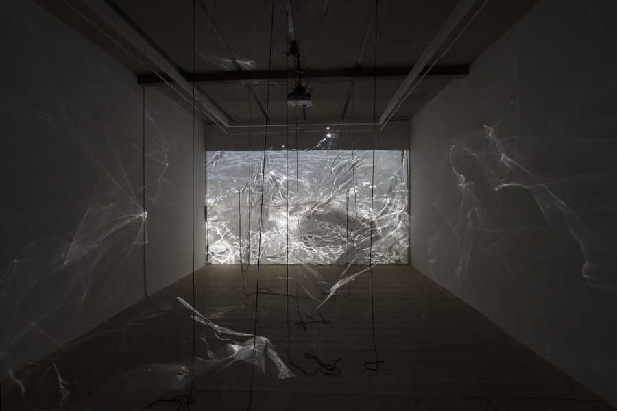 Exhibition view, Riikka Tauriainen – Intimacy of Strangers, sic! Elephanthouse, 2020-2021. Photo credit: Andri Stadler