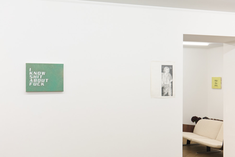 Exhibition view, René Kemp, L’univers crie, Mai 36 Galerie, 2021-2022.