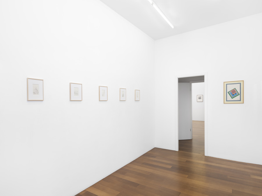 Exhibition view, Derrière la mémoire, xippas, 2022. Photo credit: Julien Gremaud