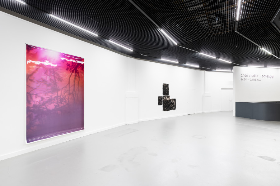 Exhibition view, Andri Stadler, Passaggi, Kunsthalle Luzern, 2022. Photo credit: Kilian Bannwart
