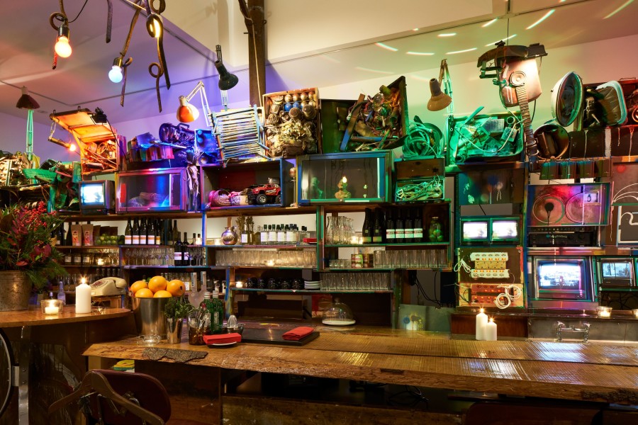 Installation view, ‘Roth Bar’, Hauser & Wirth St. Moritz, until 9 September 2023 © Dieter Roth Estate. Courtesy Hauser & Wirth. Photo: Jon Etter