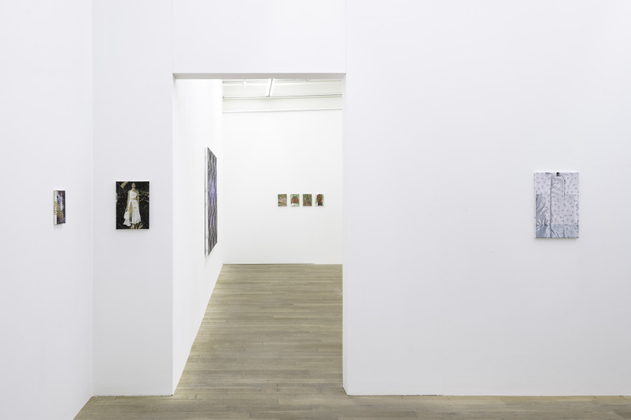 Exhibition view, Tobias Kaspar, Personal Shopper, Galerie Peter Kilchmann, 2022.