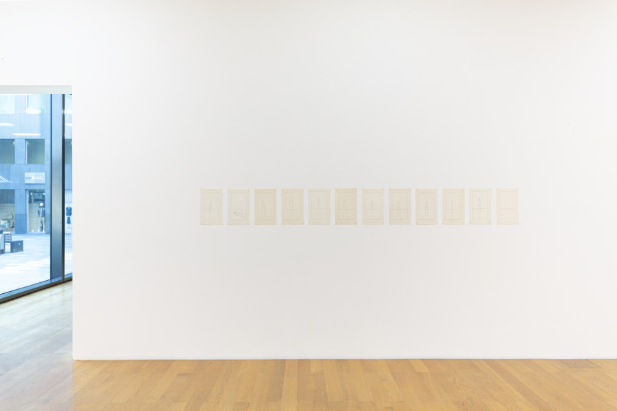 Exhibition view, Matthias Frick, Storing the Cold in Cold Countries for Hot Countries, Kunstmuseum Liechtenstein, 2022. Photo credit: Alicia Olmos Ochoa